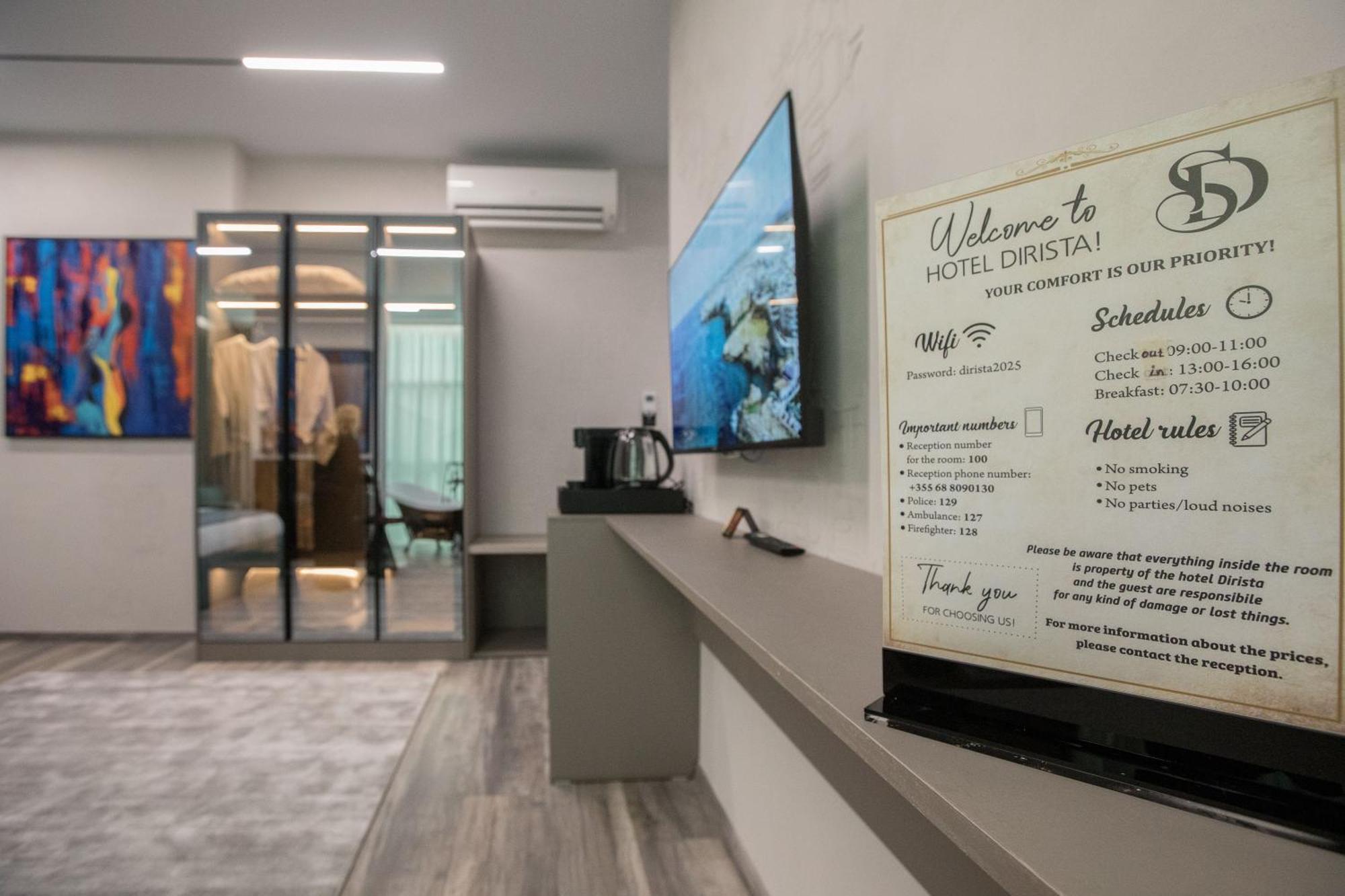 Hotel Dirista ชโคเดอร์ ภายนอก รูปภาพ